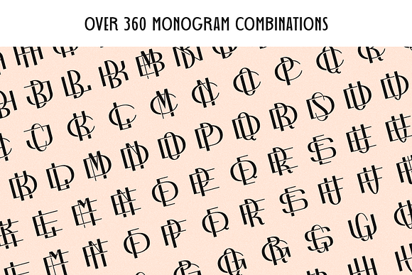 Monograms - Interlocking letters on Behance