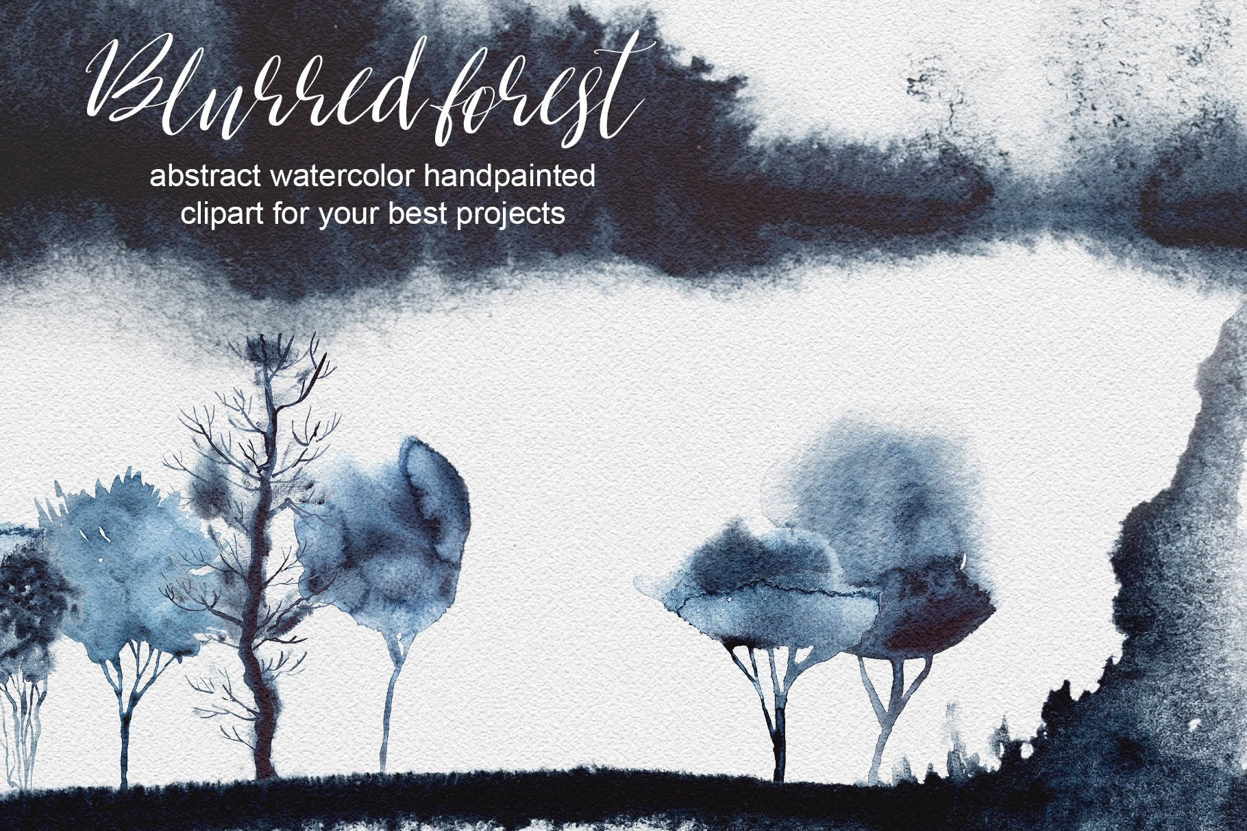 90%OFF! Watercolor Forest Bundle | Pre-Designed Photoshop Graphics