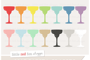 Margarita Glass Clipart Custom Designed Illustrations Creative Market