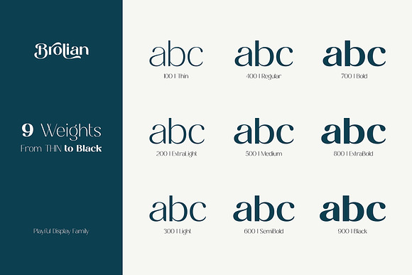 Brolian Stylish Display Font – Free Design Resources