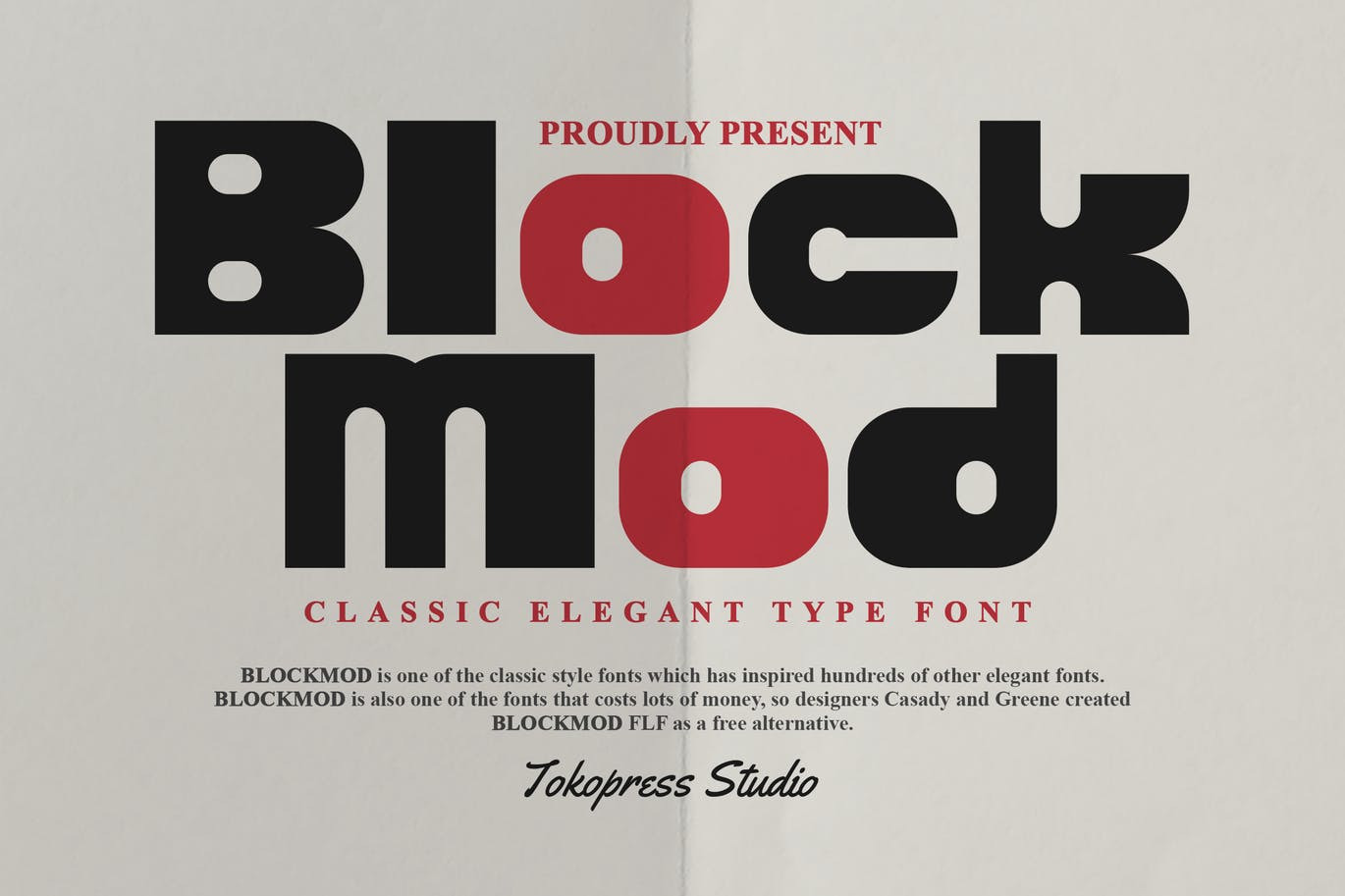 Blockmod - Block modern font | Creative Market