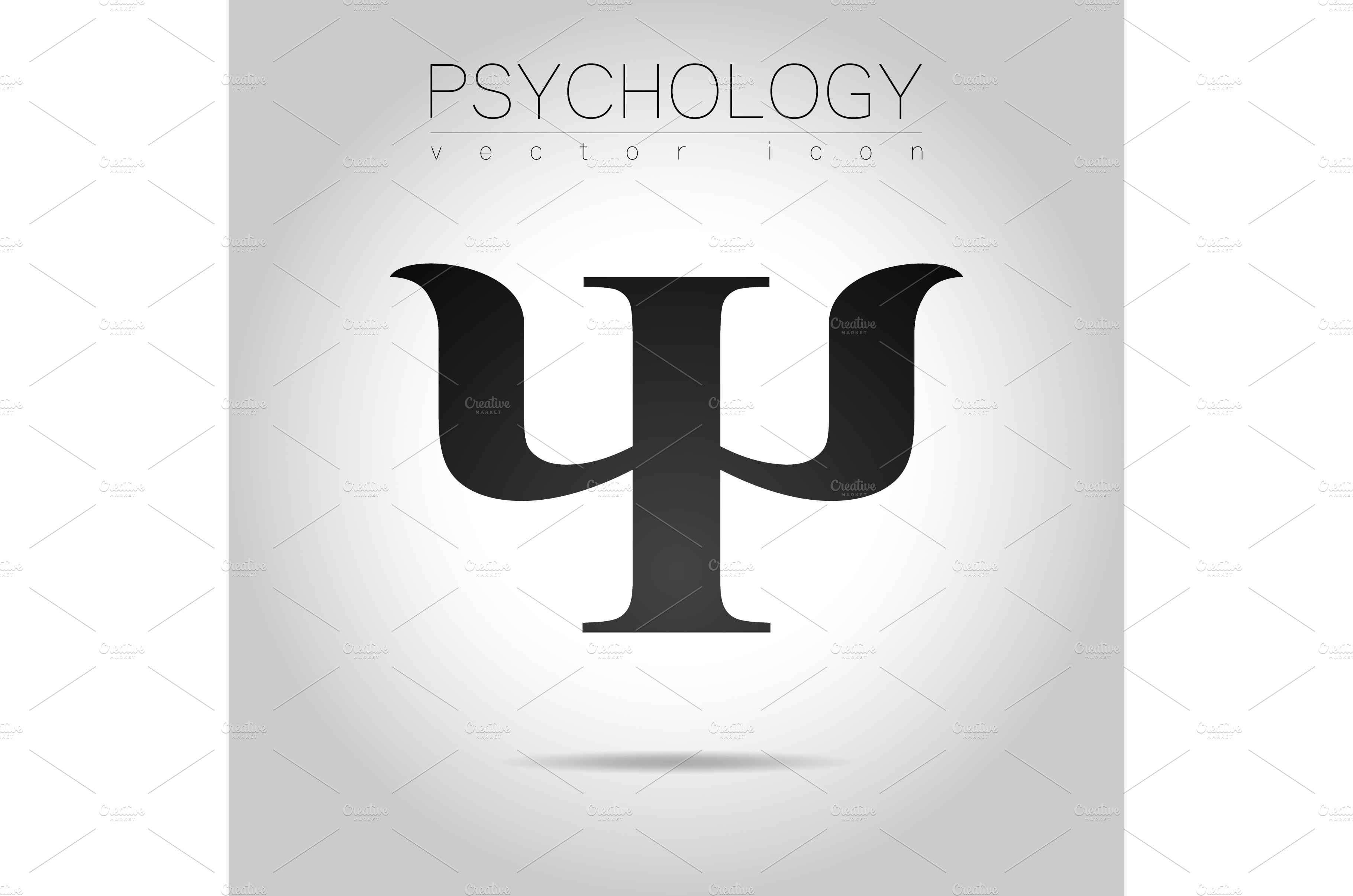 Modern of Psychology. Psi. Creative | Graphic Objects ~ Creative Market