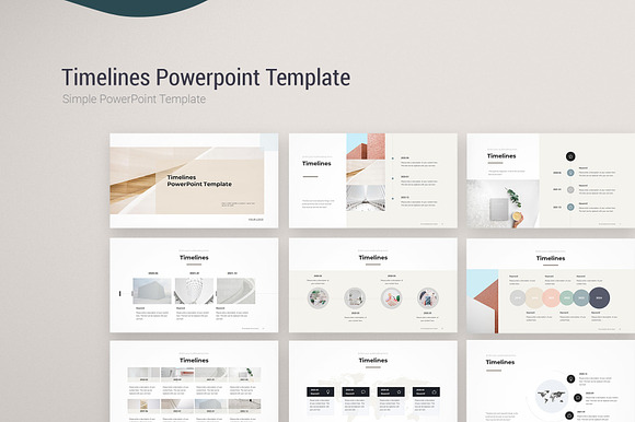 timeline for powerpoint template