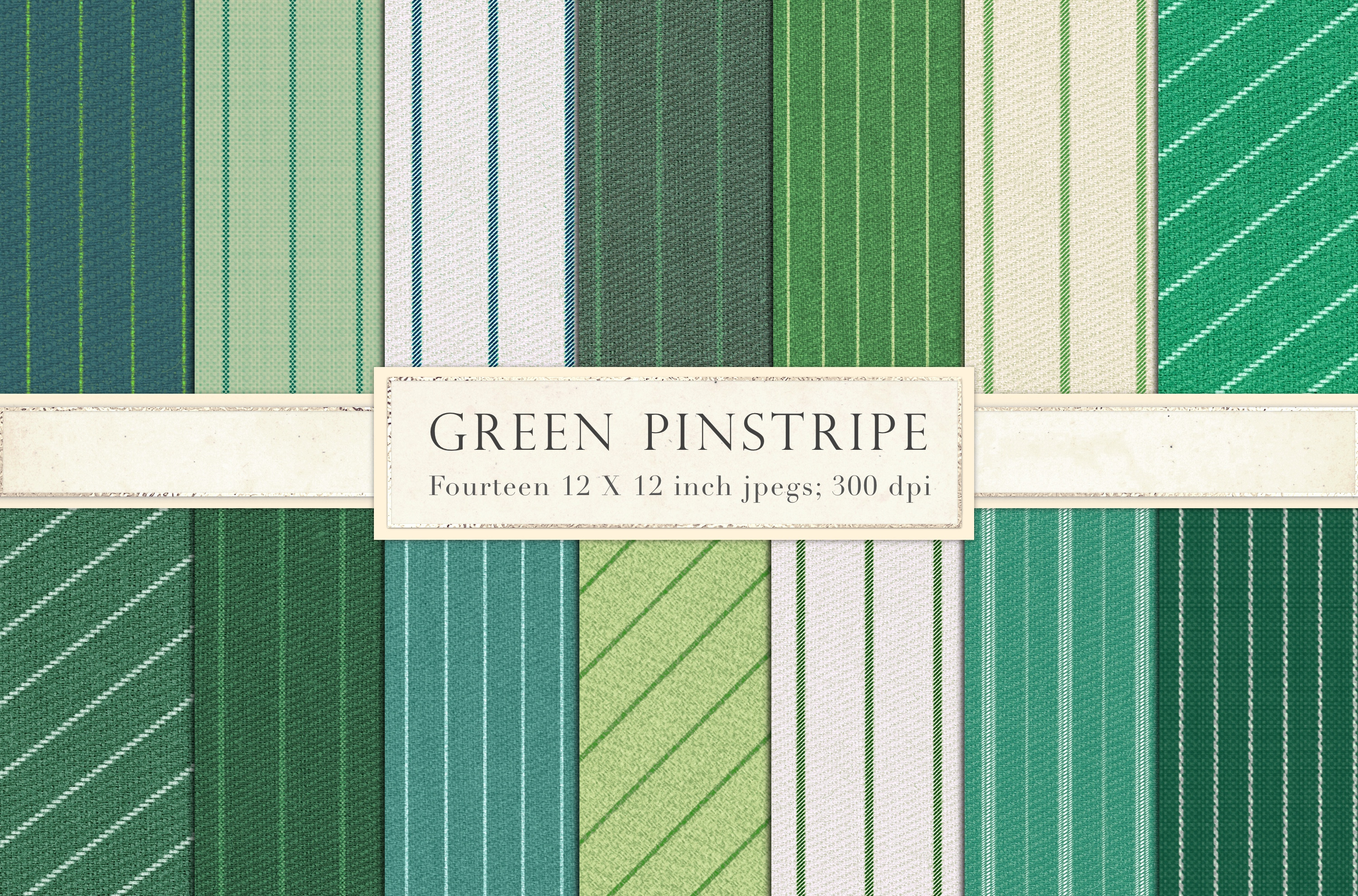 Green pinstripe fabric textures | Textures ~ Creative Market