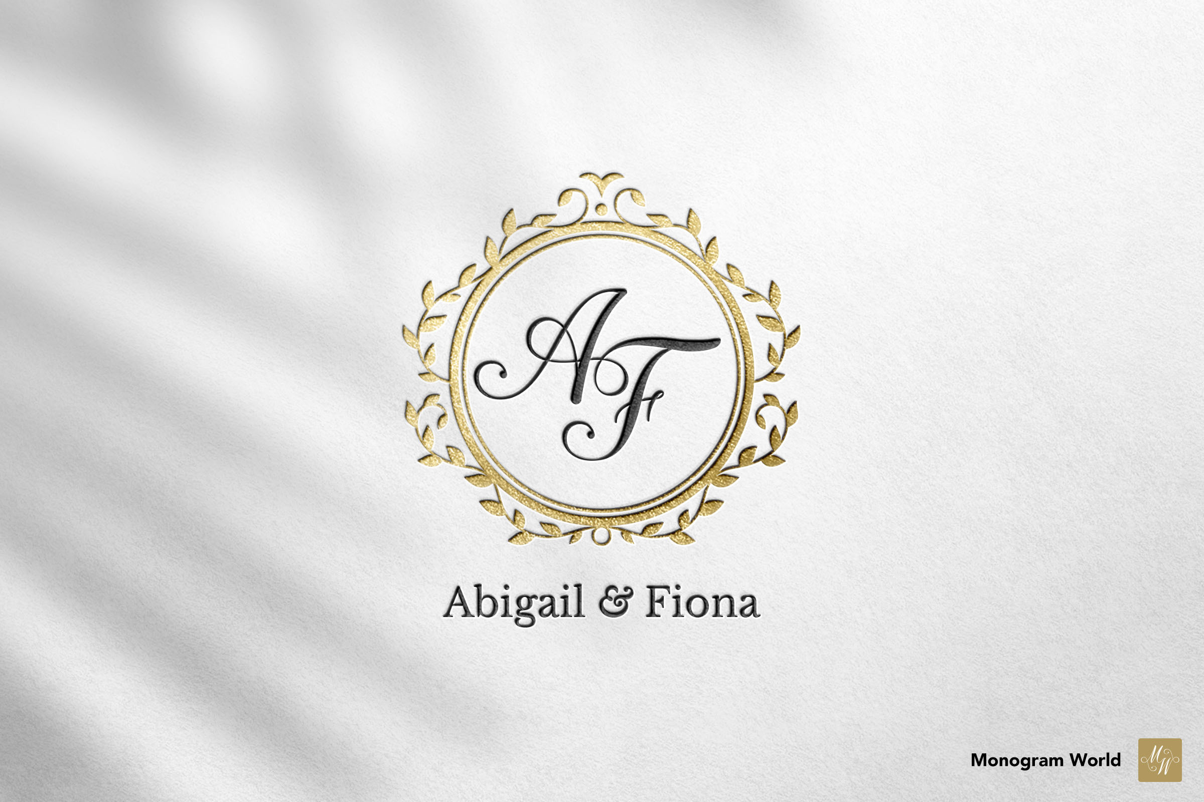 Wedding Monogram AV  Branding & Logo Templates ~ Creative Market