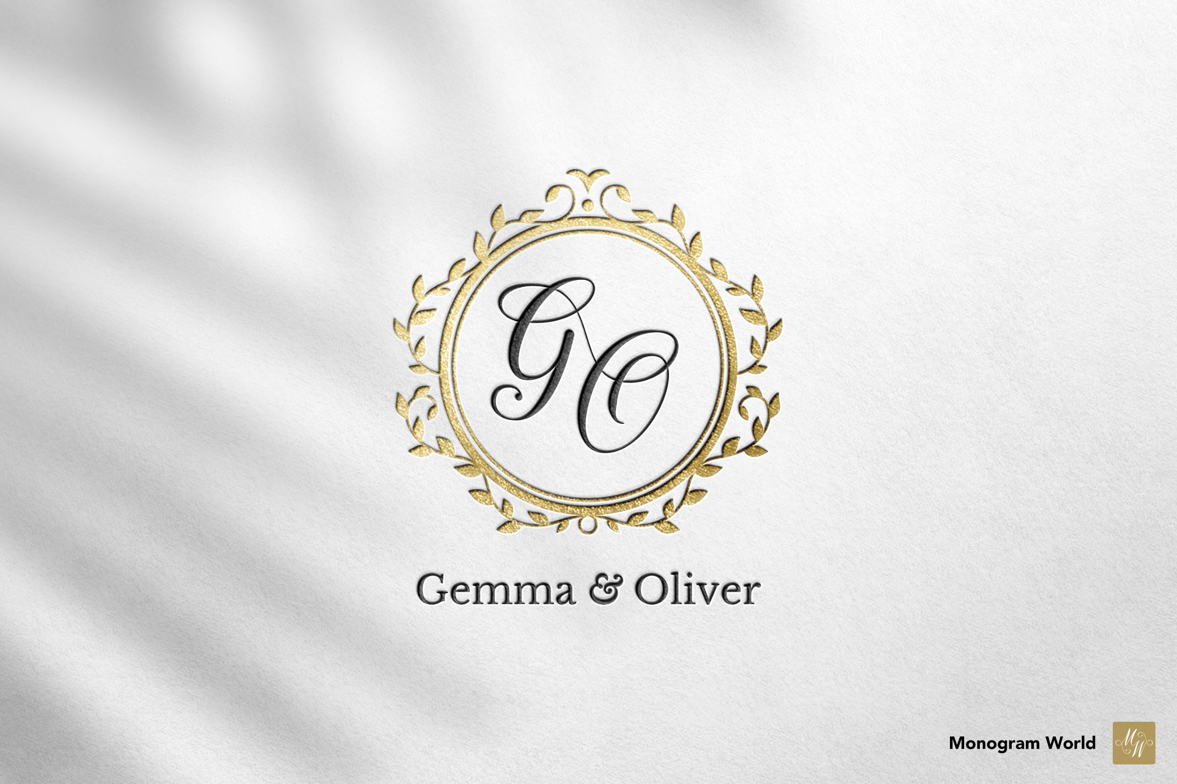 Wedding Monogram CP  Branding & Logo Templates ~ Creative Market