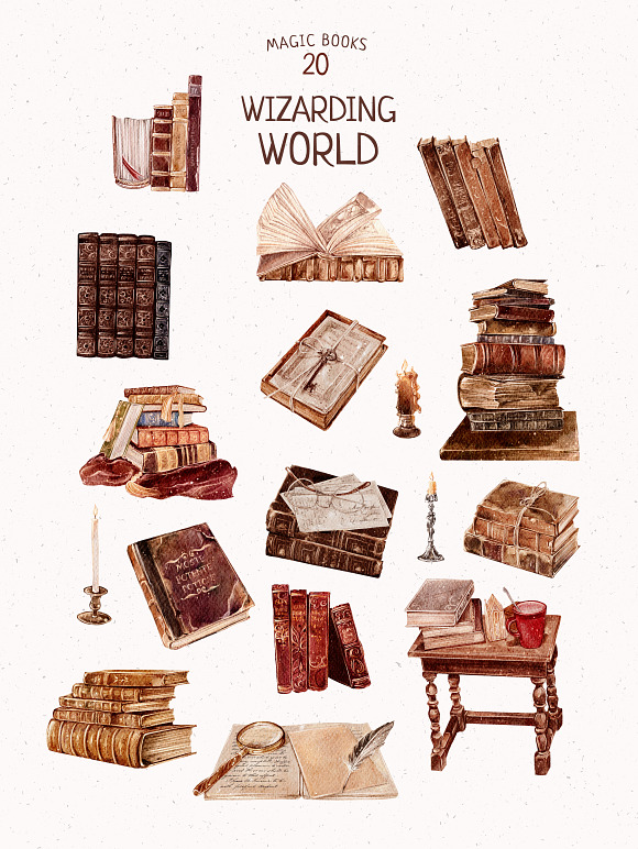 Travel the World watercolor set  Illustrations ~ Creative Market