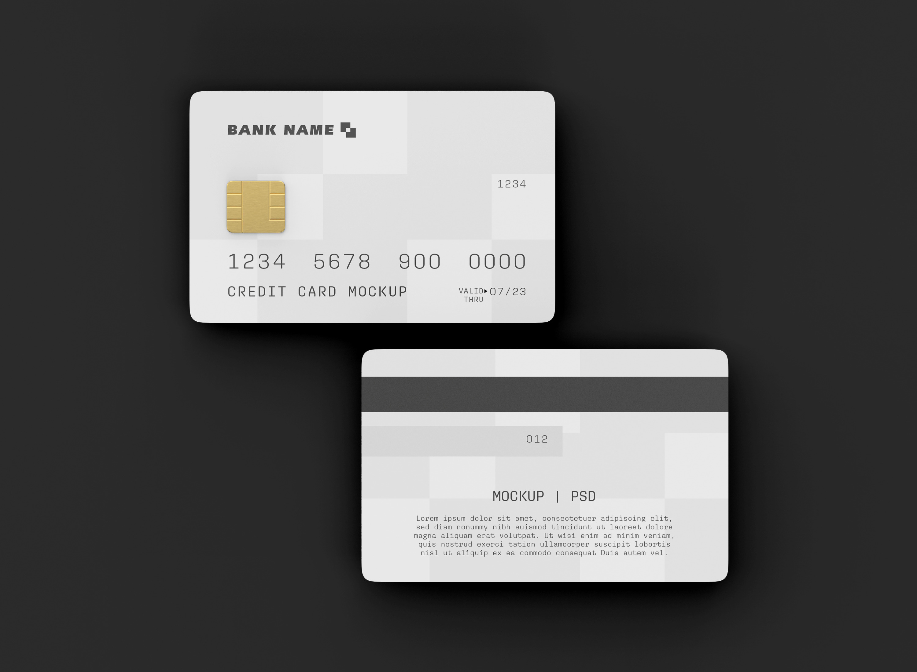 Credit Cards Mockup | Product Mockups ~ Creative Market