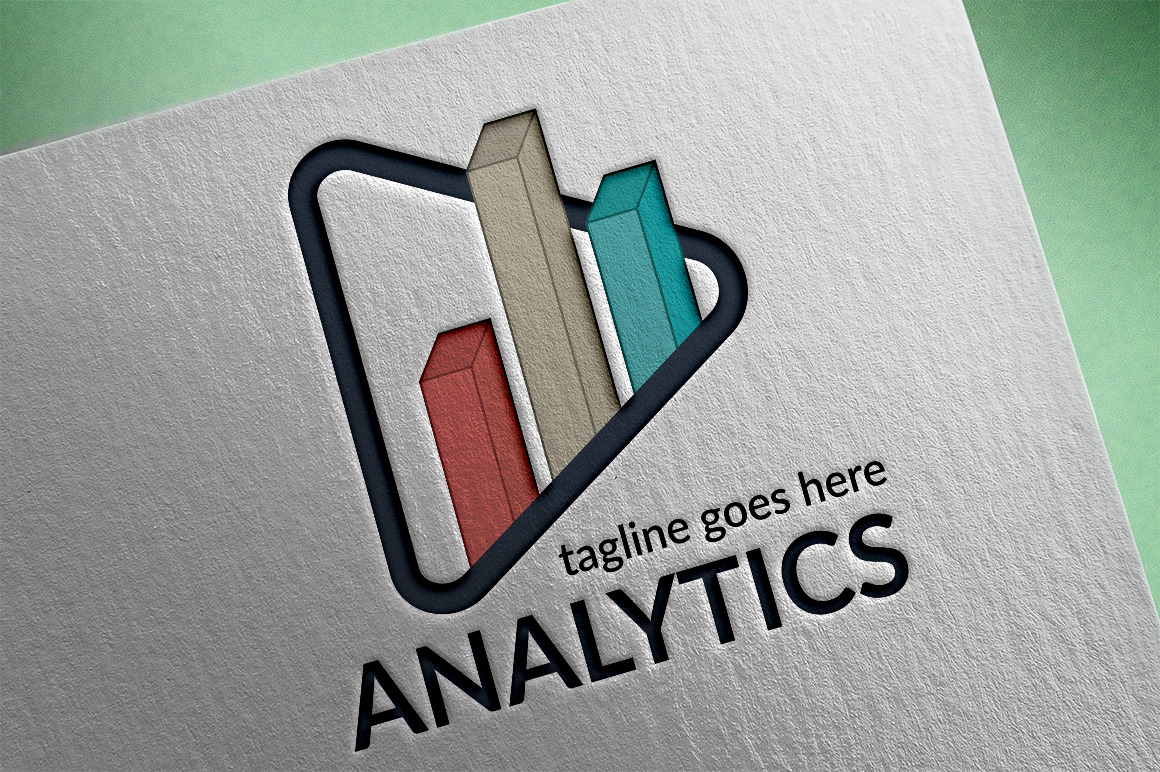 Analytics Logo Branding And Logo Templates ~ Creative Market 6934