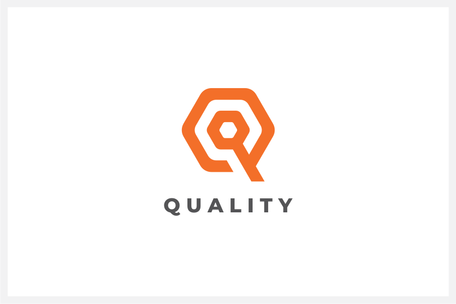 Quality - Letter Q Logo | Branding & Logo Templates ~ Creative Market