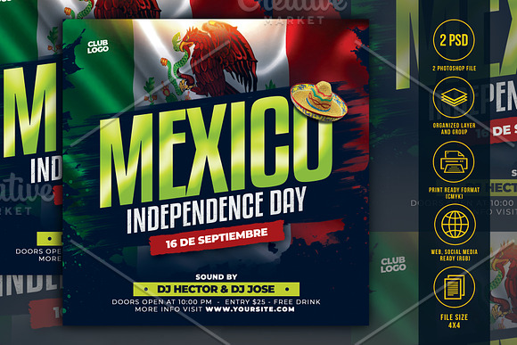 Mexican Revolution Day T-shirt Design Vector Download