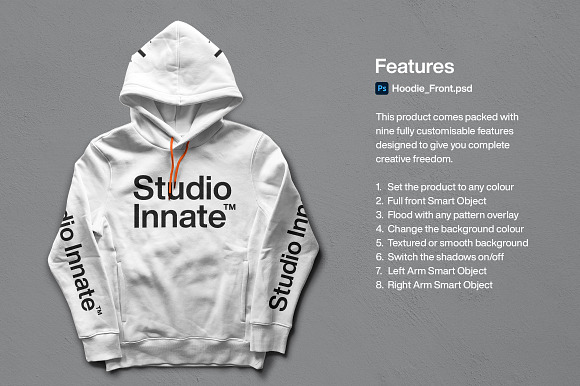 Los Angeles Apparel Mockups  Hoodie Mockups ~ Creative Market