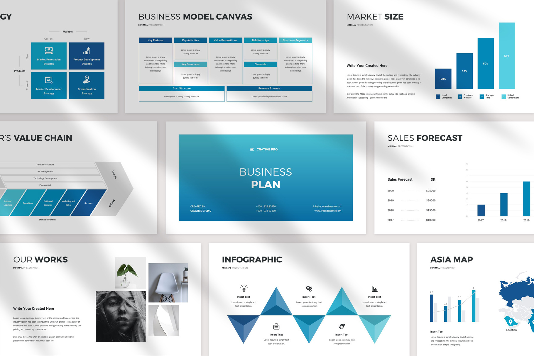 business plan presentation template google slides