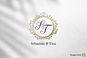 Wedding Monogram DS  Branding & Logo Templates ~ Creative Market