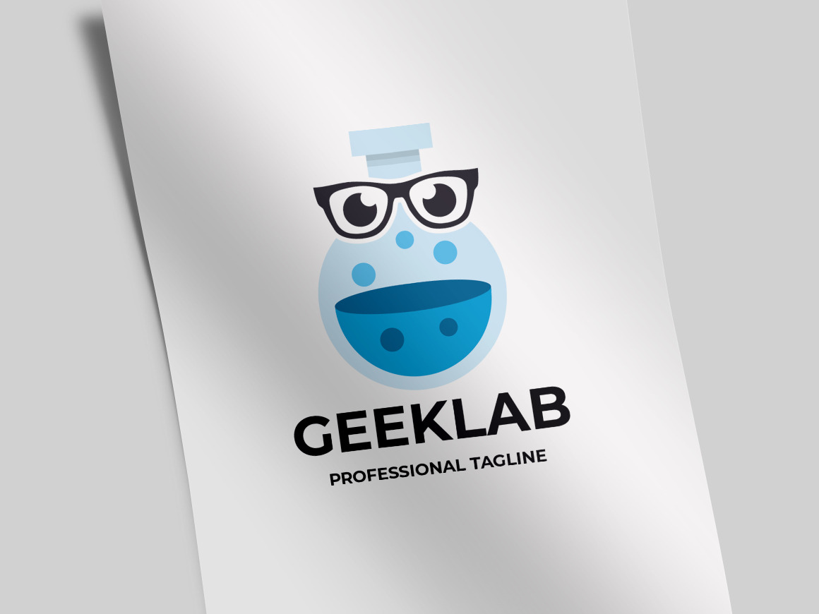 Geek Lab Logo Branding And Logo Templates Creative Market