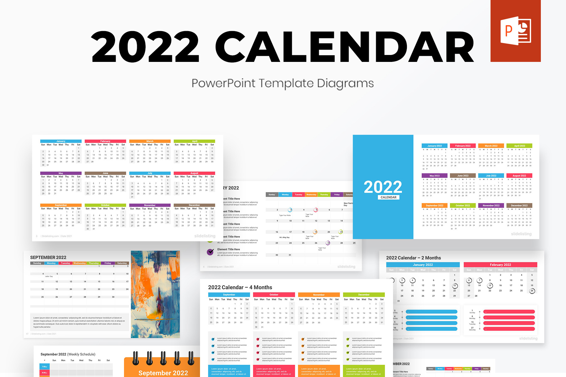 presentation magazine calendar 2022