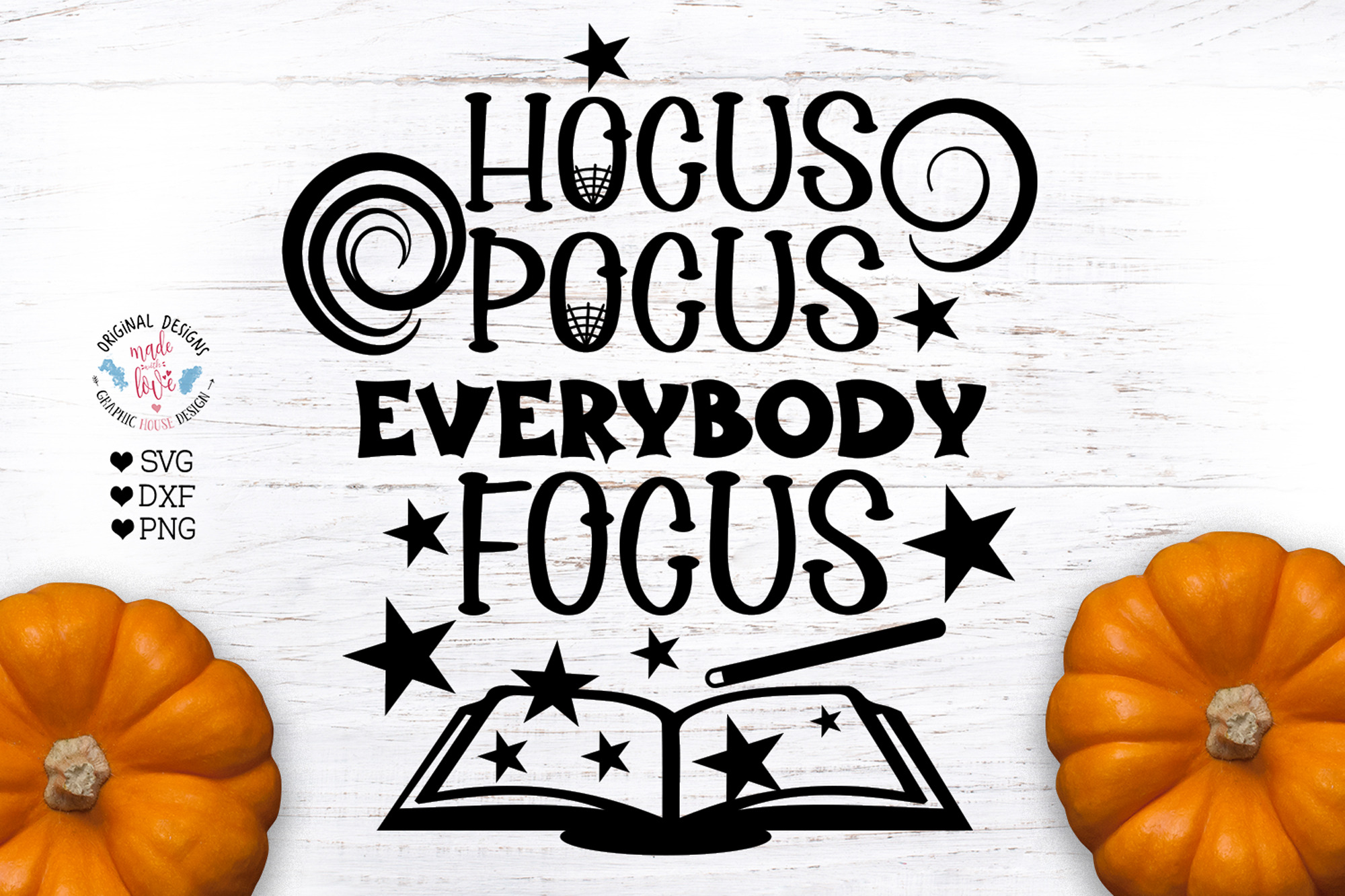 Hocus Pocus Everybody Focus Education Illustrations ~ Creative Market