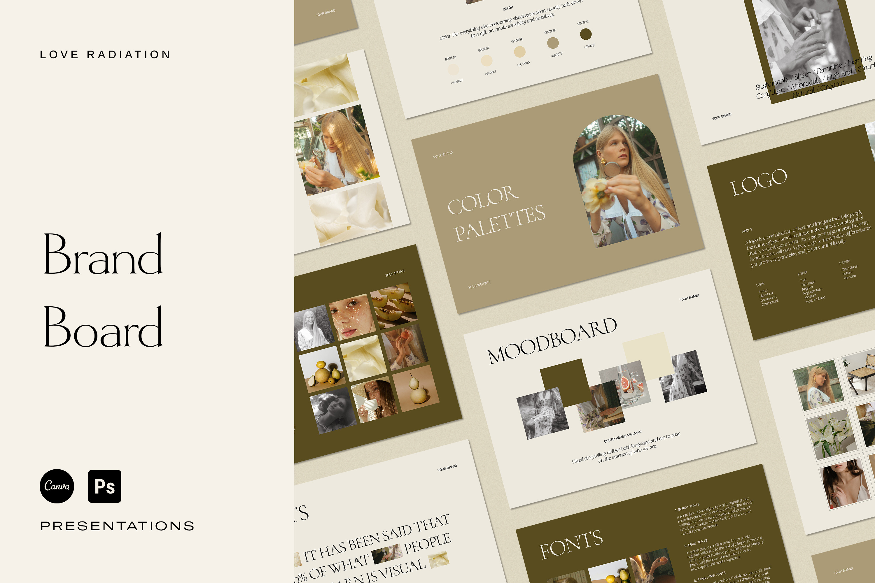 presentation board canva