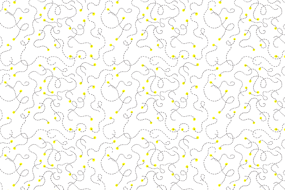 3 Seamless Squiggle Patterns PreDesigned Graphics