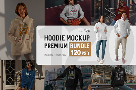 Los Angeles Apparel Mockups  Hoodie Mockups ~ Creative Market