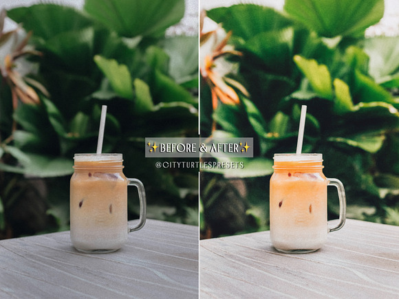 Iced Coffee in Mason Jars  Food Images ~ Creative Market