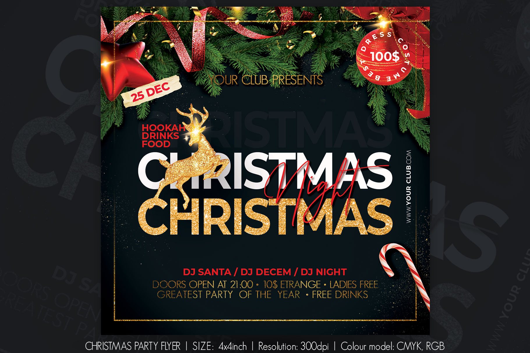 Christmas Flyer | Flyer Templates ~ Creative Market