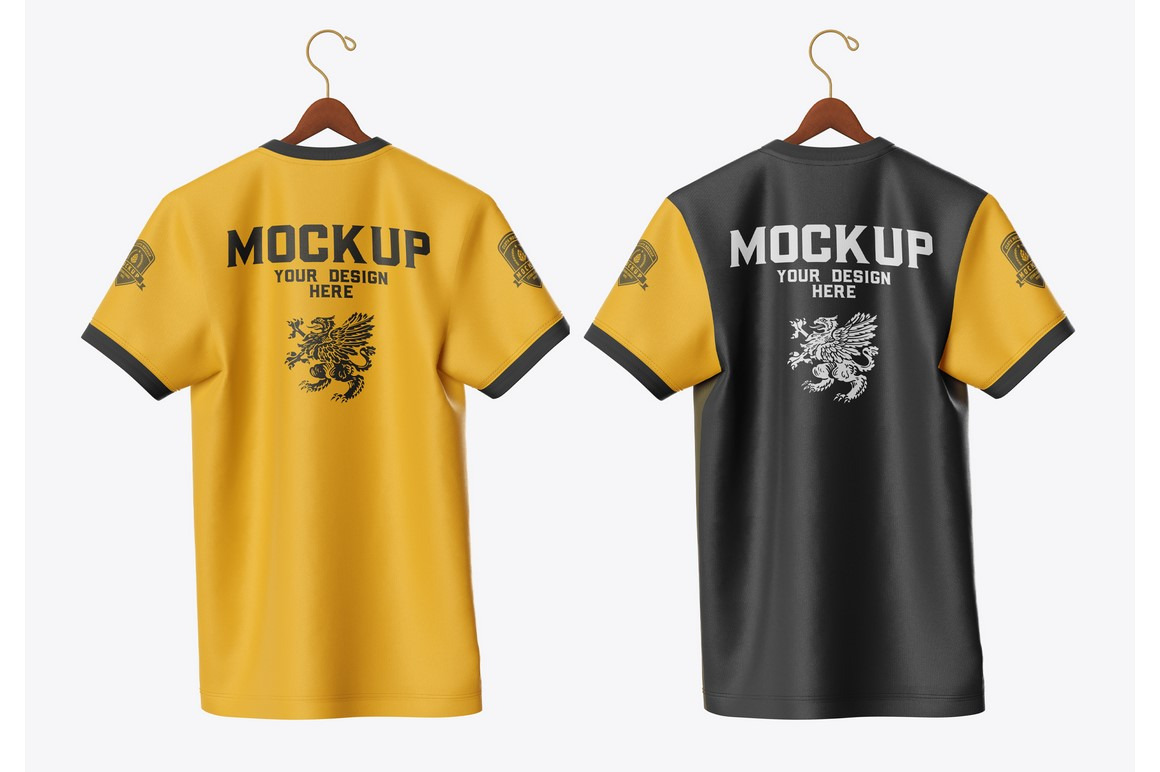 Sports T-shirt Mockup:Back Side | Shirt Mockups ~ Creative Market