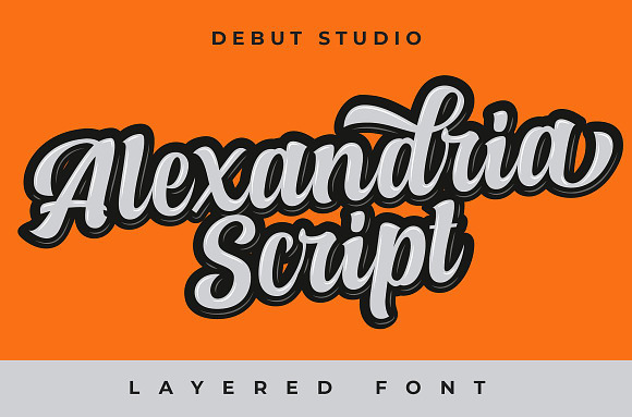 Belyard - Layered Script Font – MasterBundles