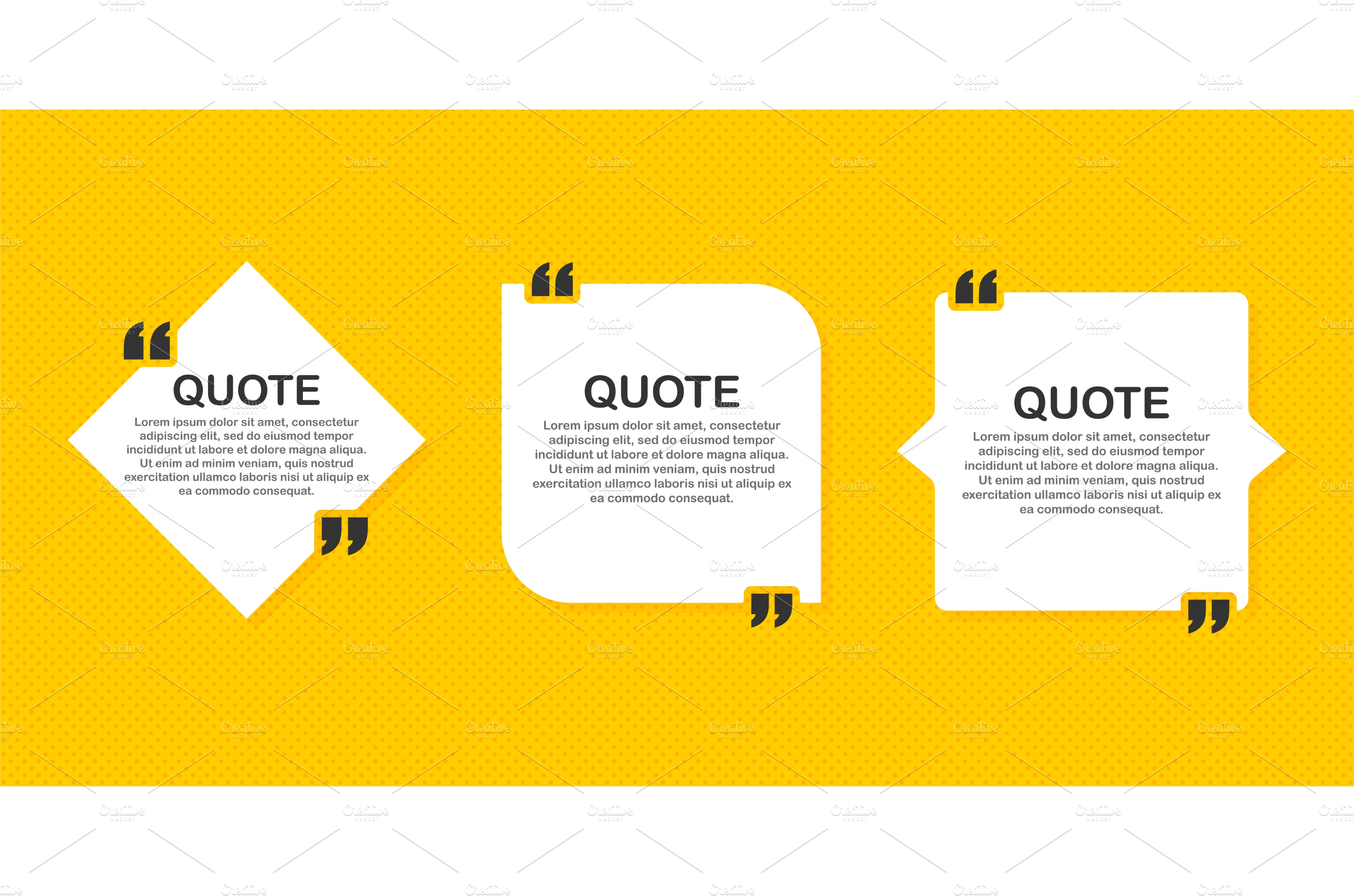 set-quote-frames-blank-template-illustrations-creative-market