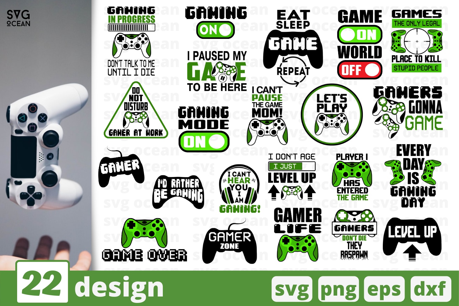 Gaming SVG Bundle | Illustrations ~ Creative Market