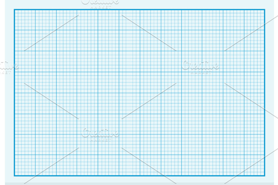 Graph Paper Background Design Flat | Pre-Designed Illustrator Graphics ...