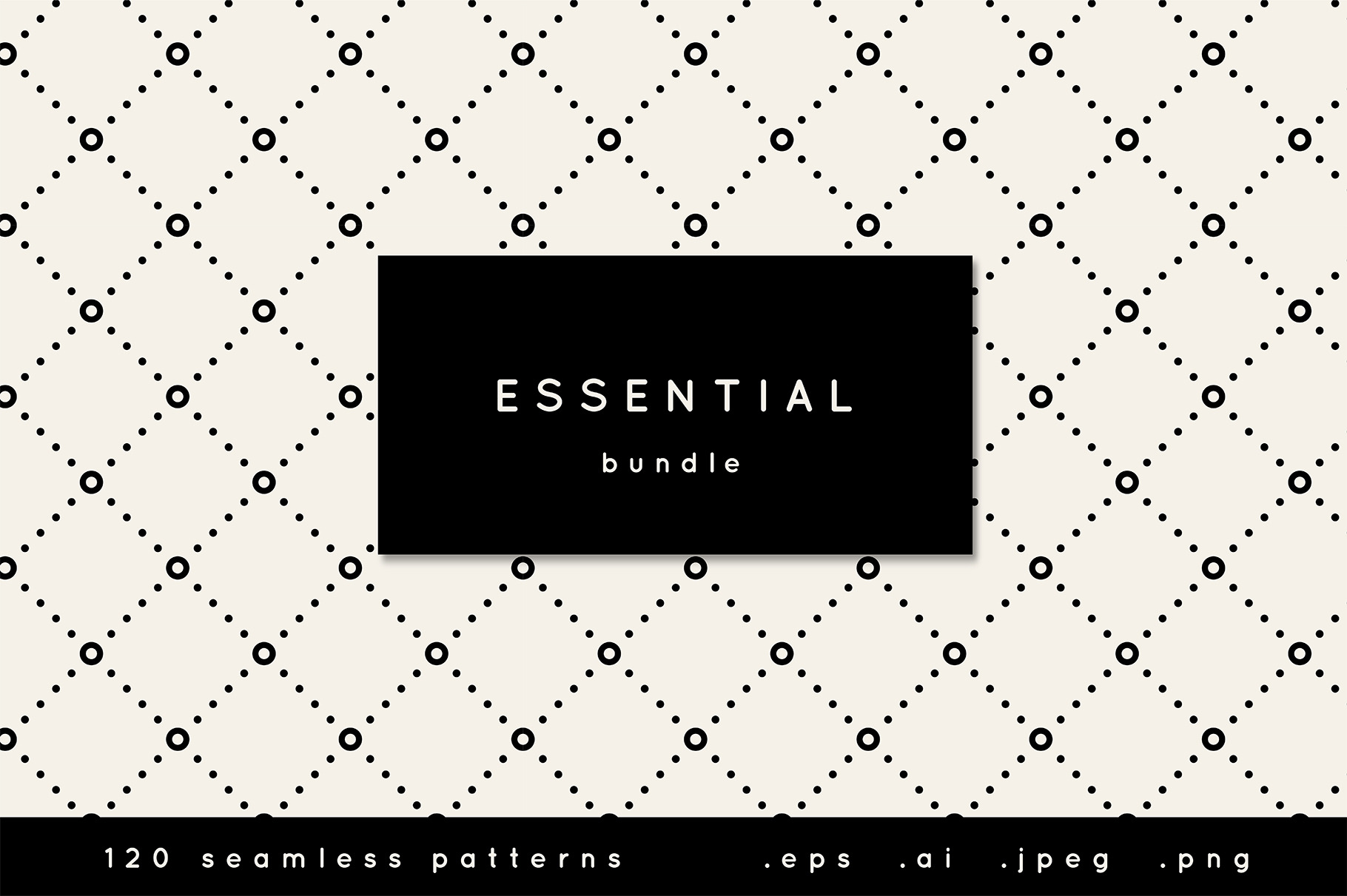 6 POP seamless patterns By Som_Stock