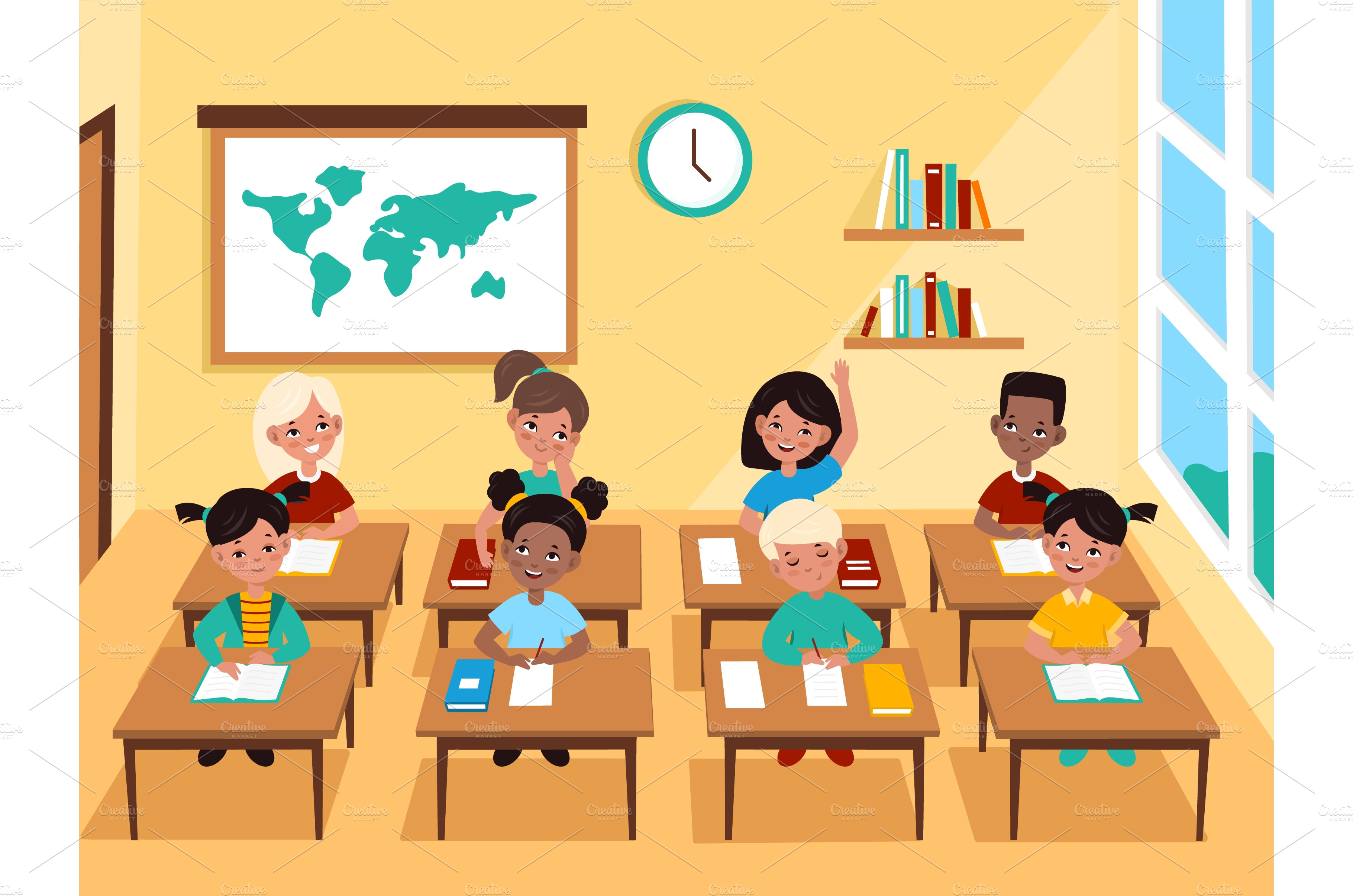 kids-in-classroom-multicultural-education-illustrations-creative