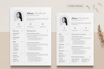 Resume/CV | Resume Templates ~ Creative Market