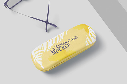 Stainless Steel Glasses Case PSD Mockup – Original Mockups