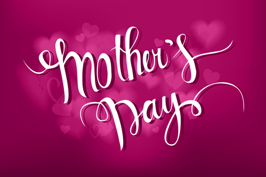 5 Great cards for Mother's day! | Pre-Designed Illustrator Graphics ...