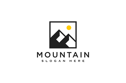 Mountain Logo | Branding & Logo Templates ~ Creative Market