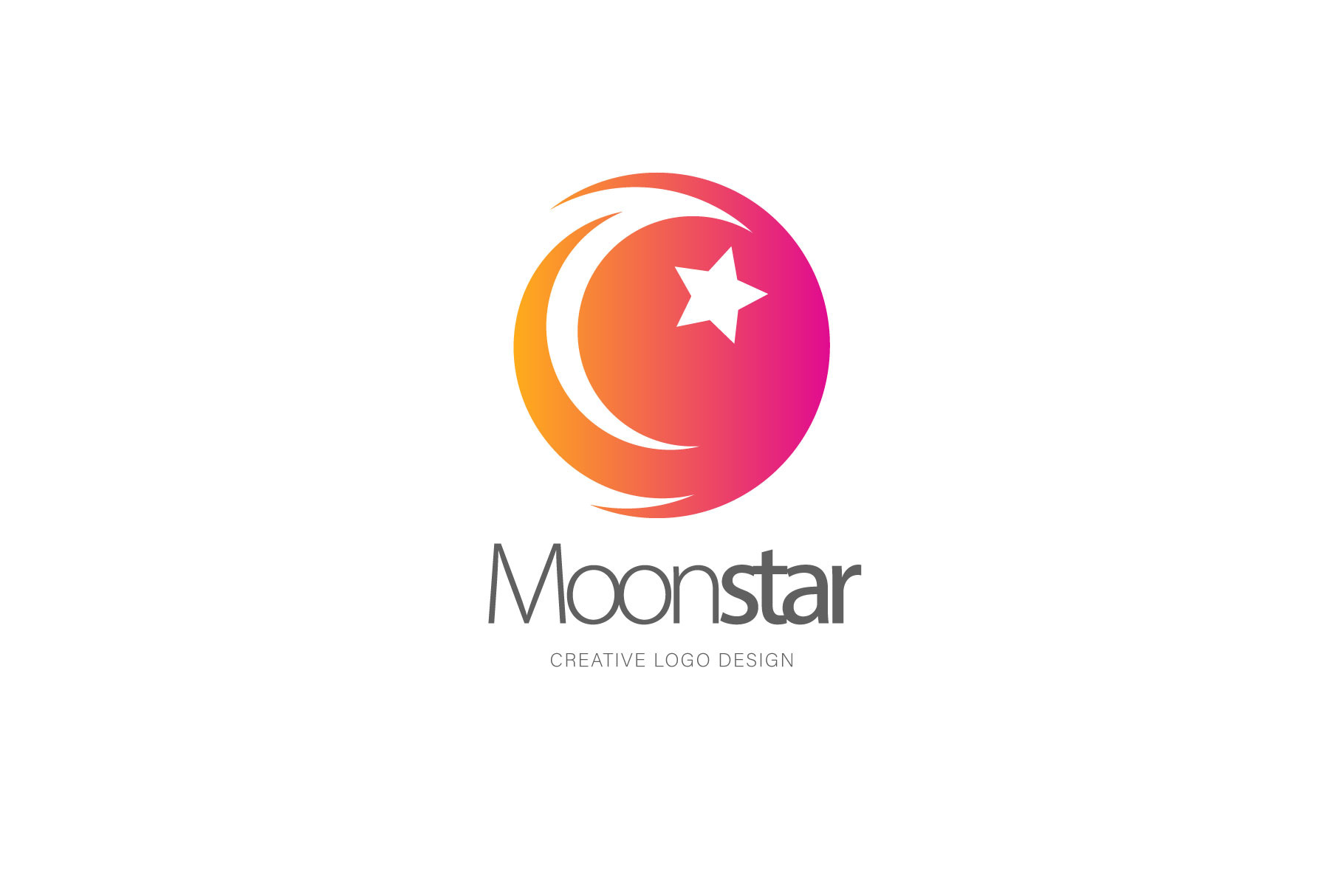 Moon Star Logo PNG Vector (AI) Free Download