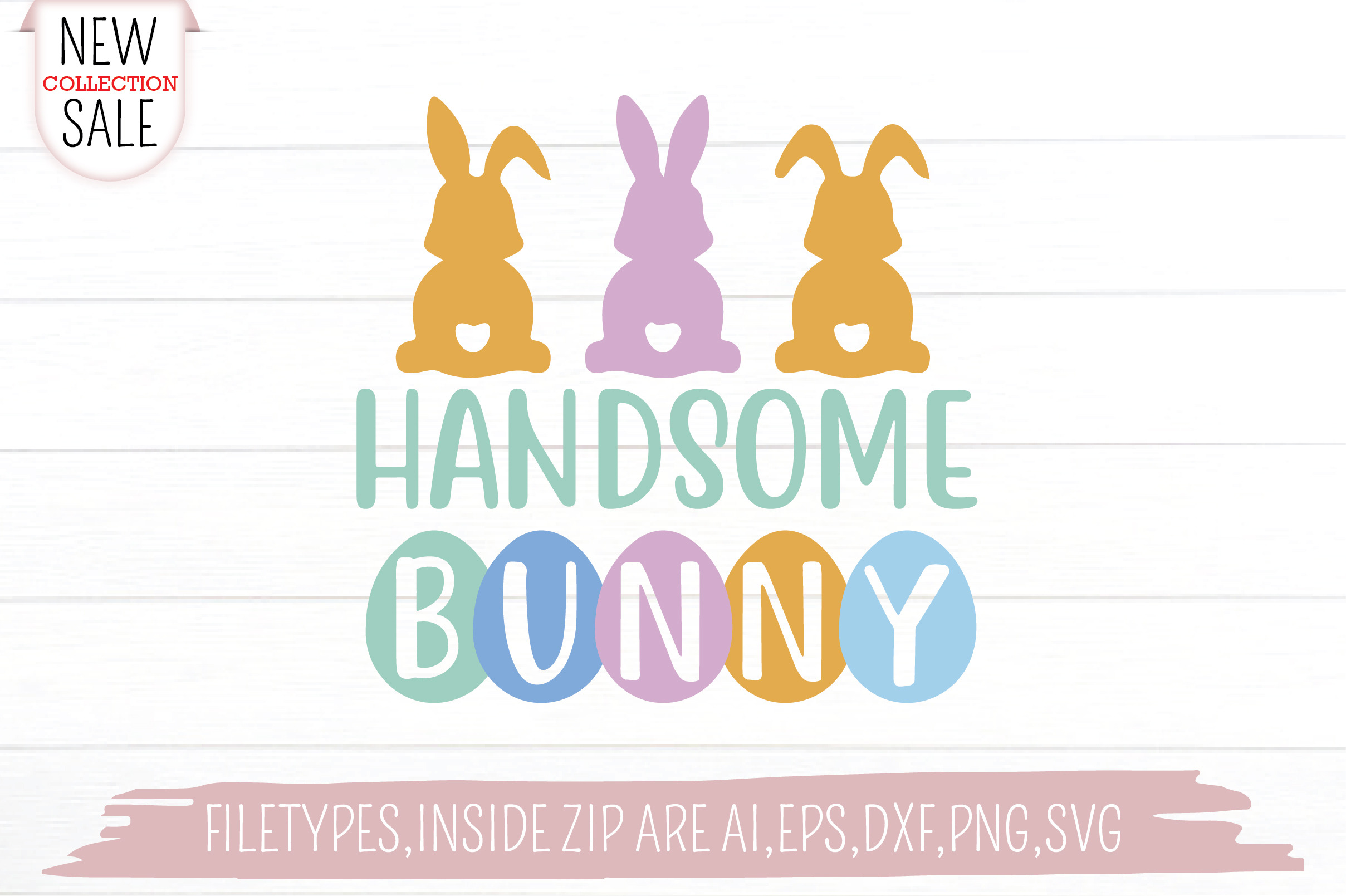 Handsome Bunny | Creative Market