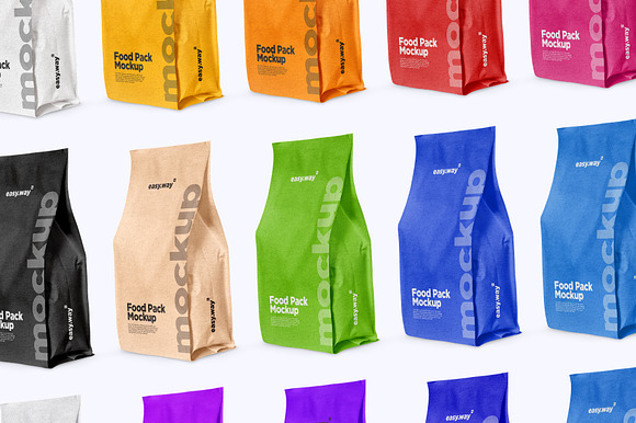 Food Bag PSD Mockup  Packaging Mockups ~ Creative Market