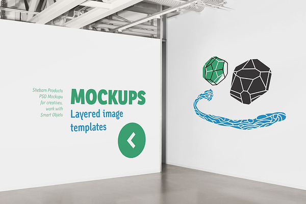 Download Indoor Signage Mockup 02 Creative Photoshop Templates Creative Market PSD Mockup Templates