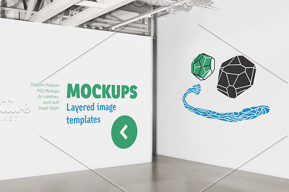 Download Indoor Signage Mockup 02 Creative Photoshop Templates Creative Market