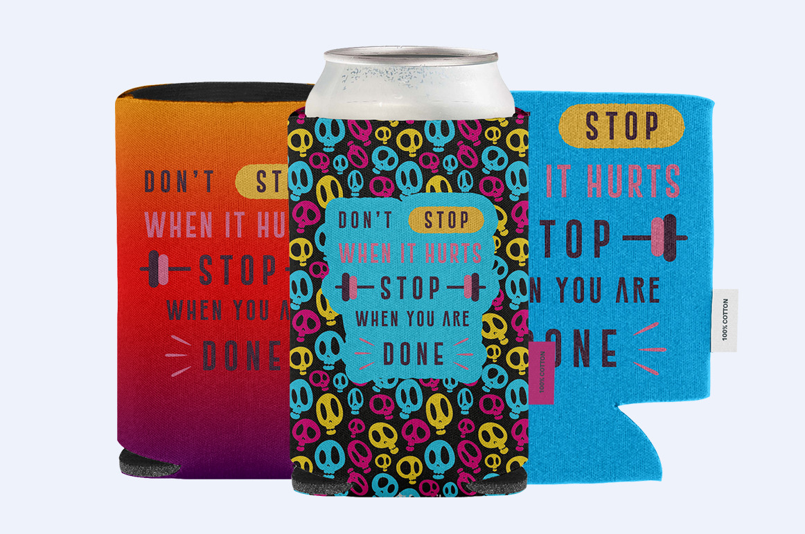 Download Can Koozie Mock-up | Creative Photoshop Templates ~ Creative Market