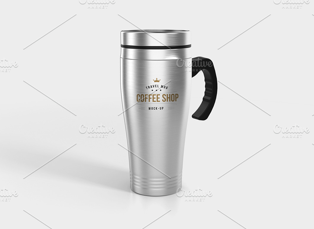 Download Travel Mug Mock Up Creative Photoshop Templates Creative Market