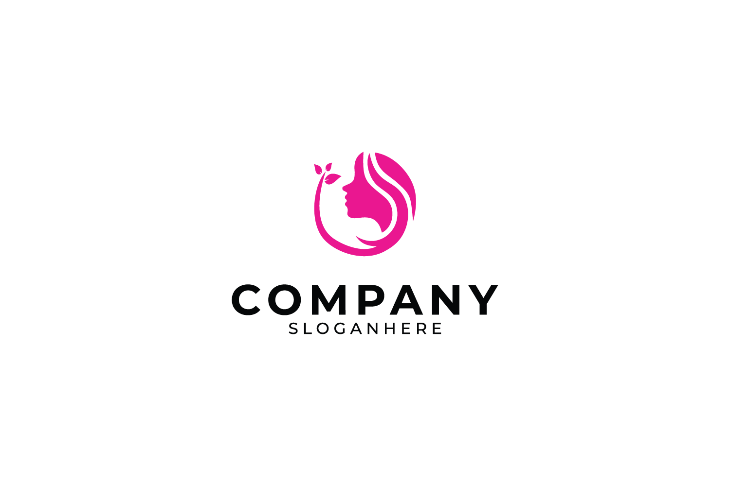 Women Beauty Face Logo | Branding & Logo Templates ~ Creative Market