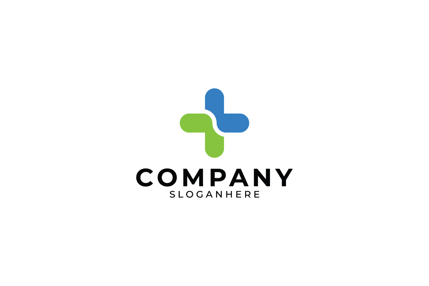 Medical Pharmaceutical Logo | Branding & Logo Templates ~ Creative Market