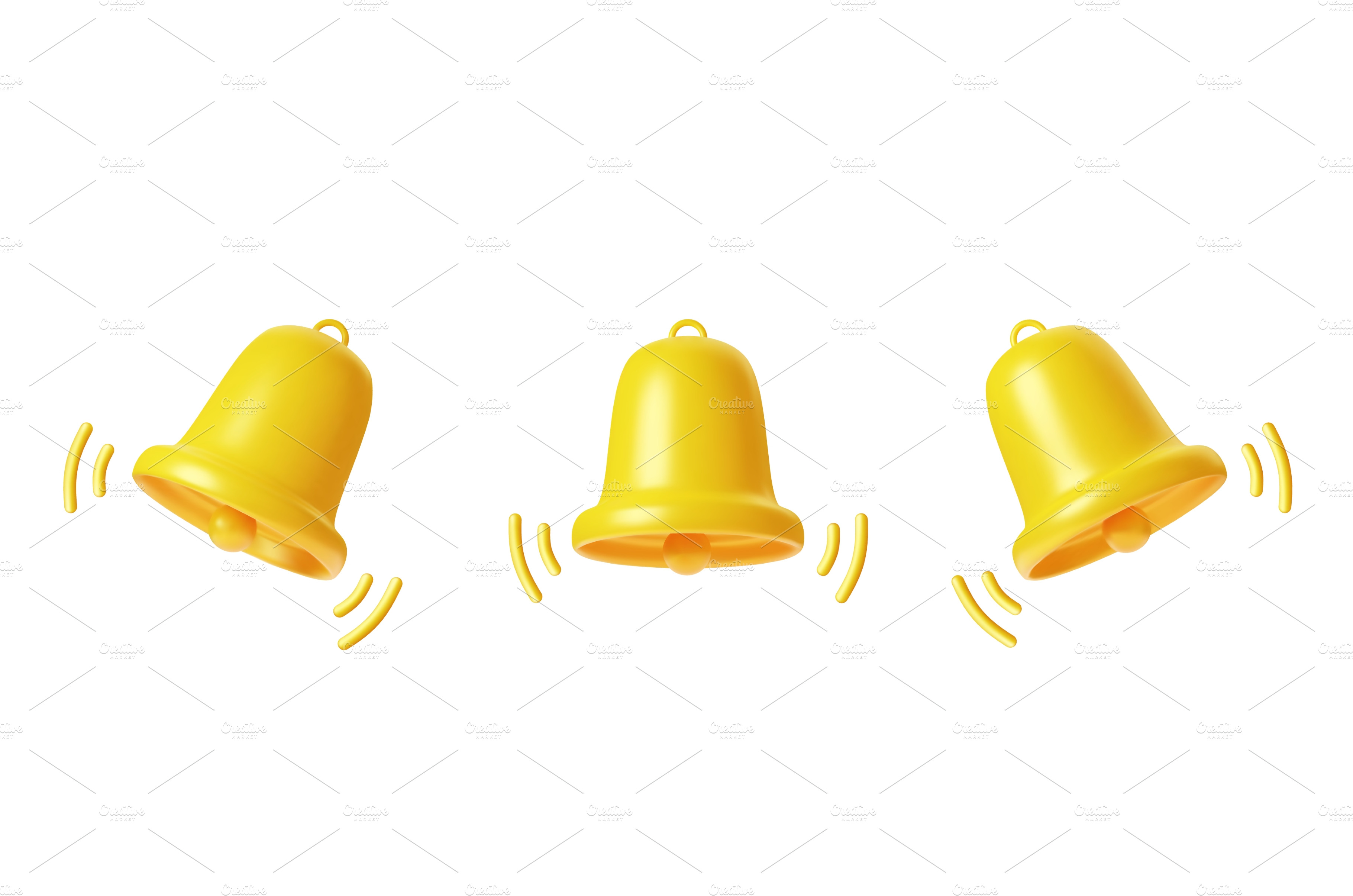 Set of Bells Icon | Vector Graphics ~ Creative Market