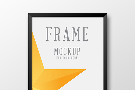 Portrait & Landscape - Frame MockUp By thepetim