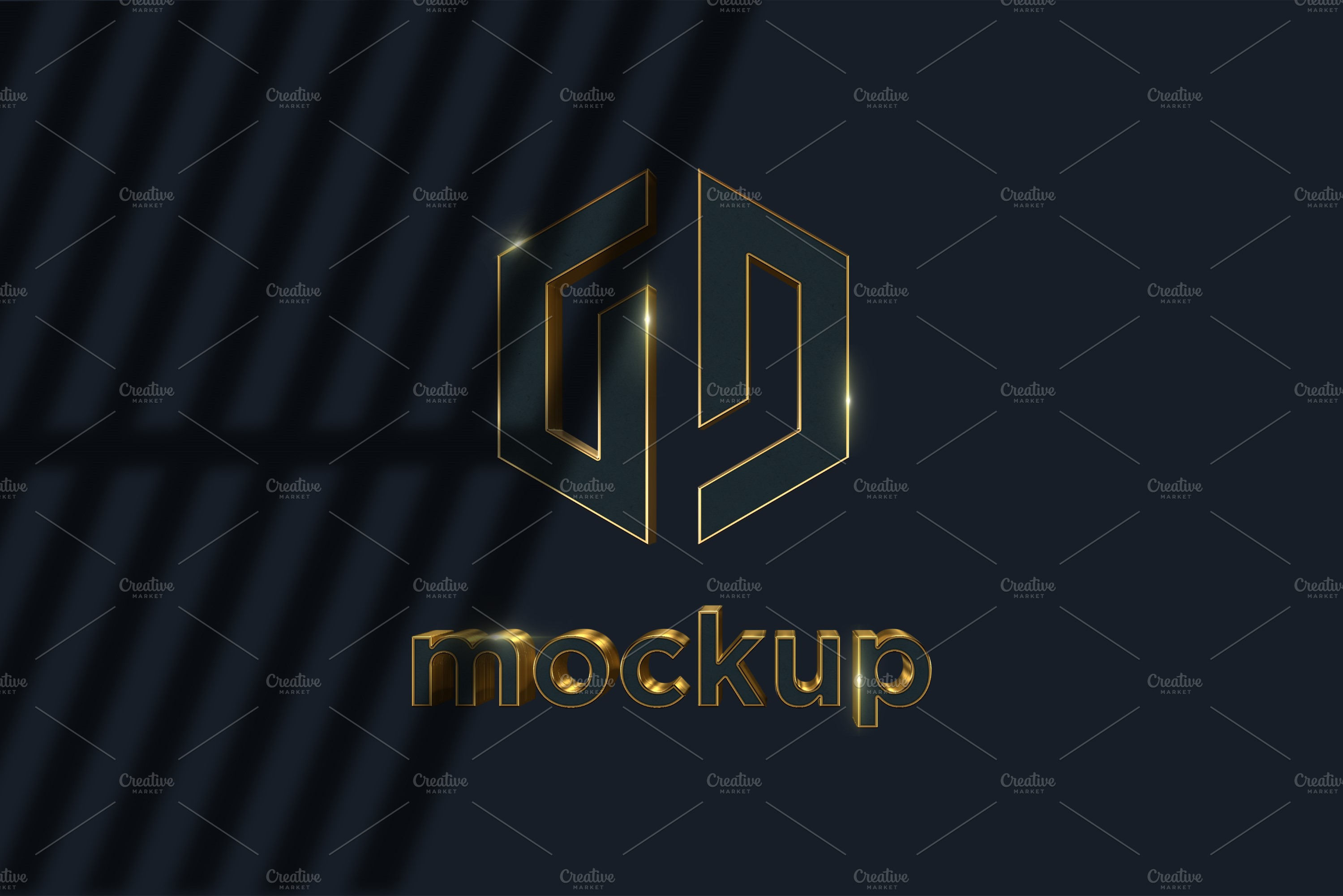 Luxury Logo Mockup | Product Mockups ~ Creative Market