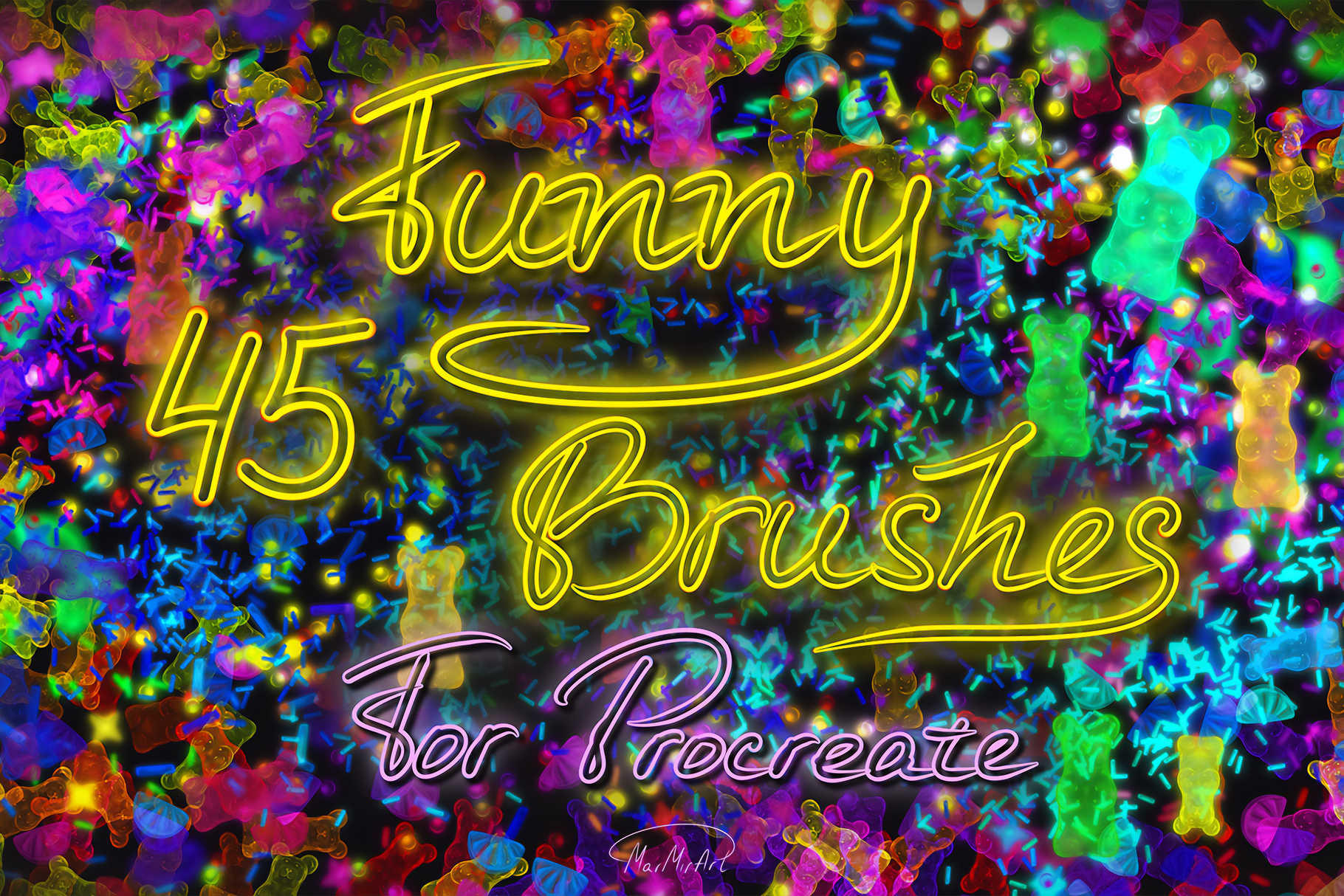 45 Funny Brushes For Procreate | Creative Market